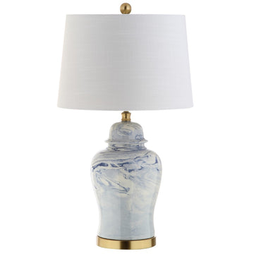 Wallace 26" Ceramic LED Table Lamp - JONATHAN Y